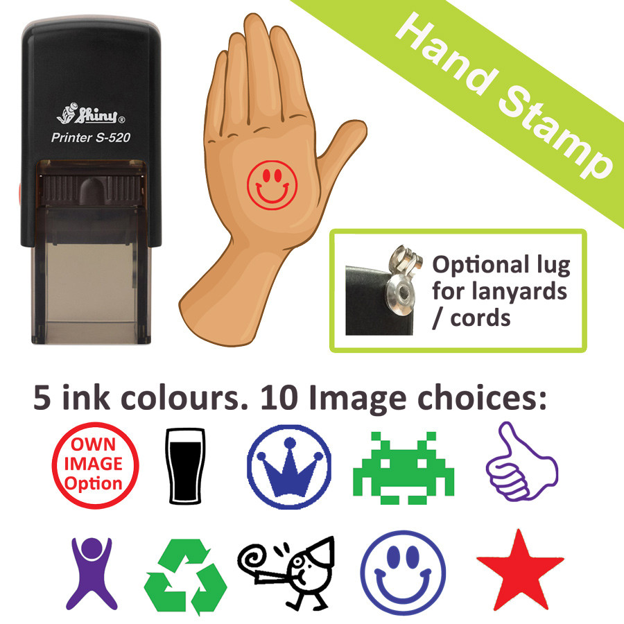 Hand Stamps Event Entry Stamps Skin Safe Self Inking Stamps For