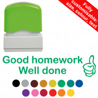 Good Homework, Well Done Teacher Stamp