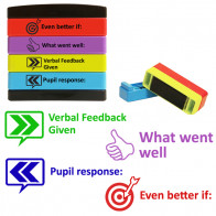 WWW, EBI, Verbal feedback given, Pupil response 4-in-1 Teacher Stamp